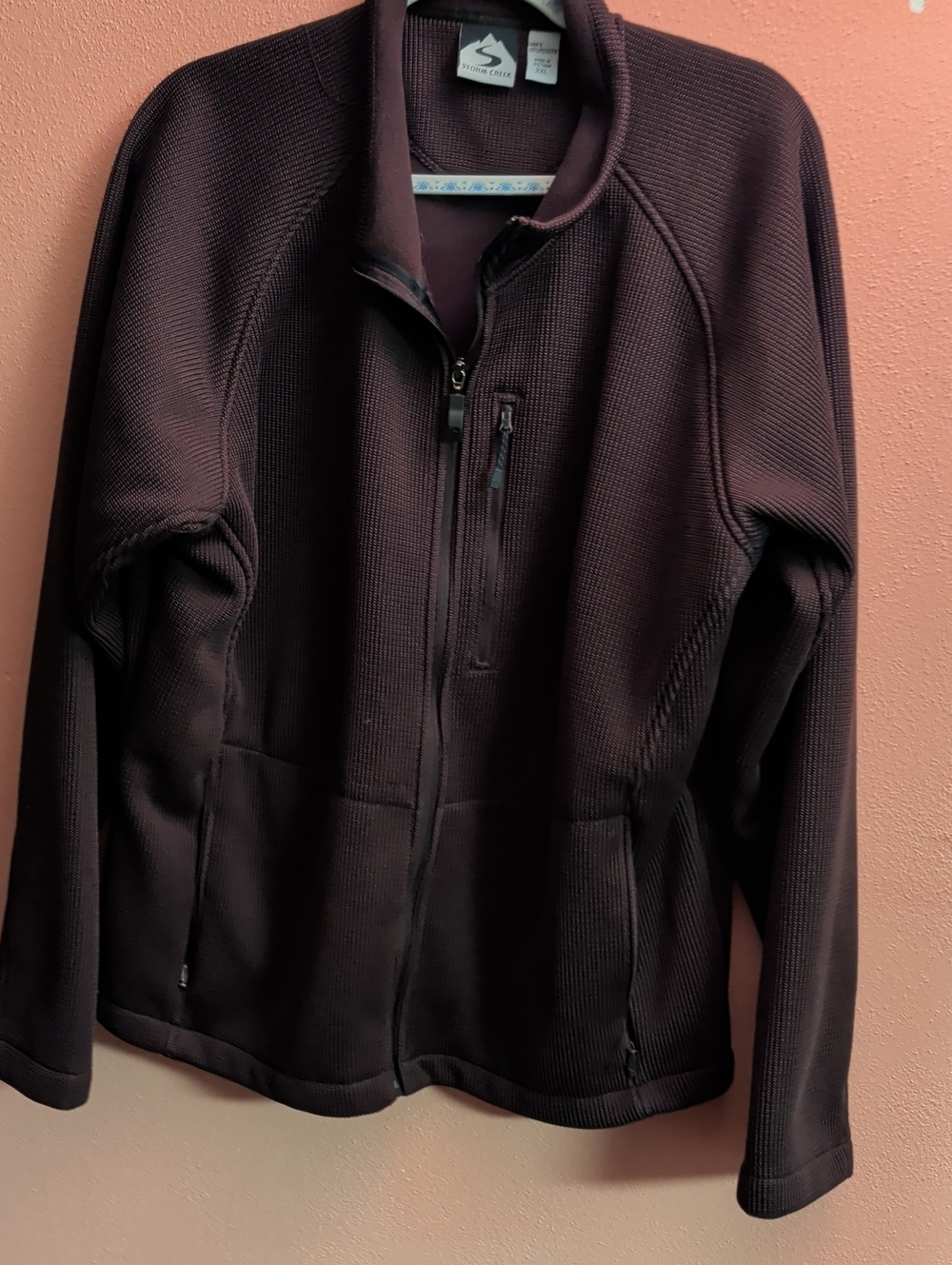 Storm Creek Men's Lightweight Full-Zip Jacket in Brown